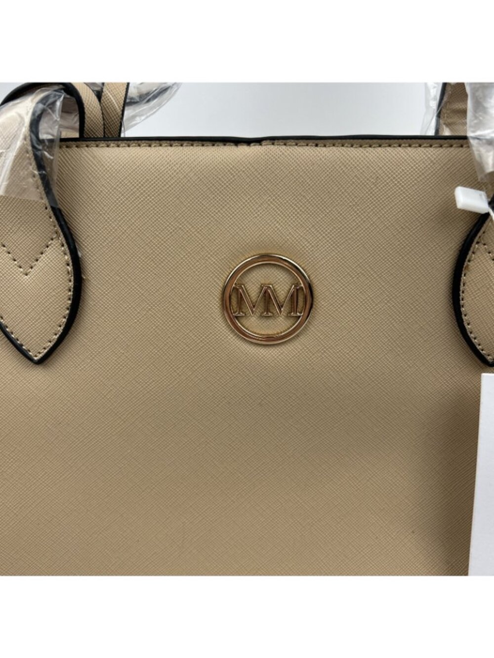 Marilyn Monroe new w/tags faux leather Large tote w/gold detail & red interior - Picture 6 of 15